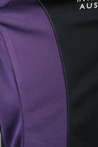 W214  Design long-sleeved sweatshirts, order half-breasted contrasting zippers, corporate collars, contrasting sleeves, contrasting flat women's sweatshirts detail view-9
